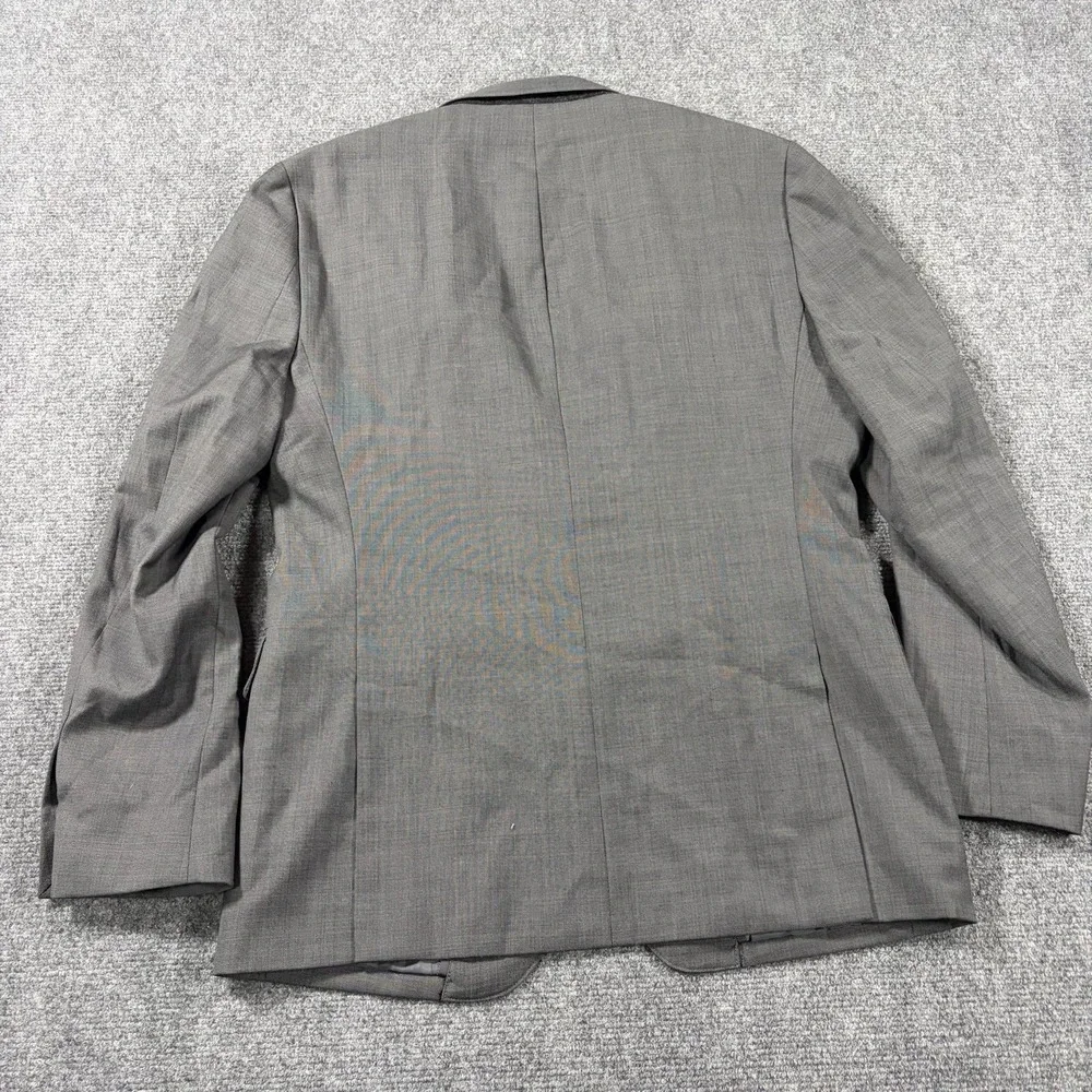 Bonobos Blazer Mens 38R Gray Wool Blend Sports Coat Standard Notch Preppy